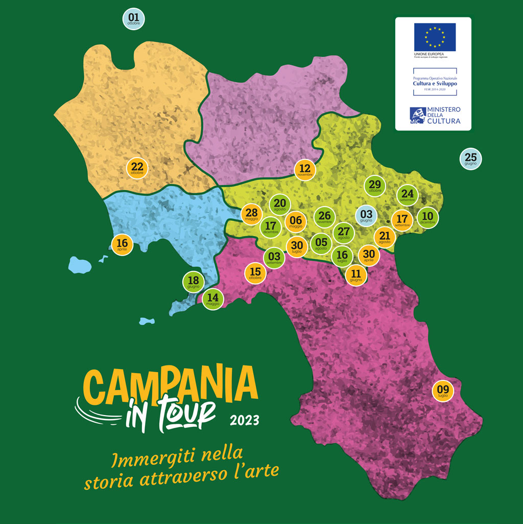 Campania in Tour 2023 